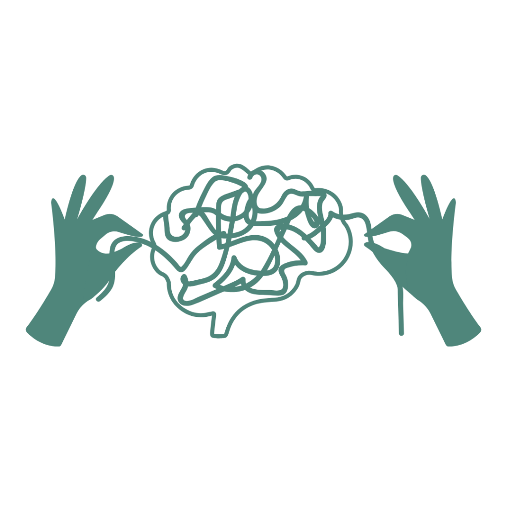 Illustration du lien entre le corps et le cerveau utilisée par Lesly Roca, psychomotricienne à La Garde, pour expliquer l’approche psychomotrice.