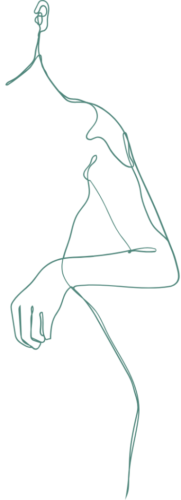 Schéma du corps humain symbolisant l’équilibre et la psychomotricité.